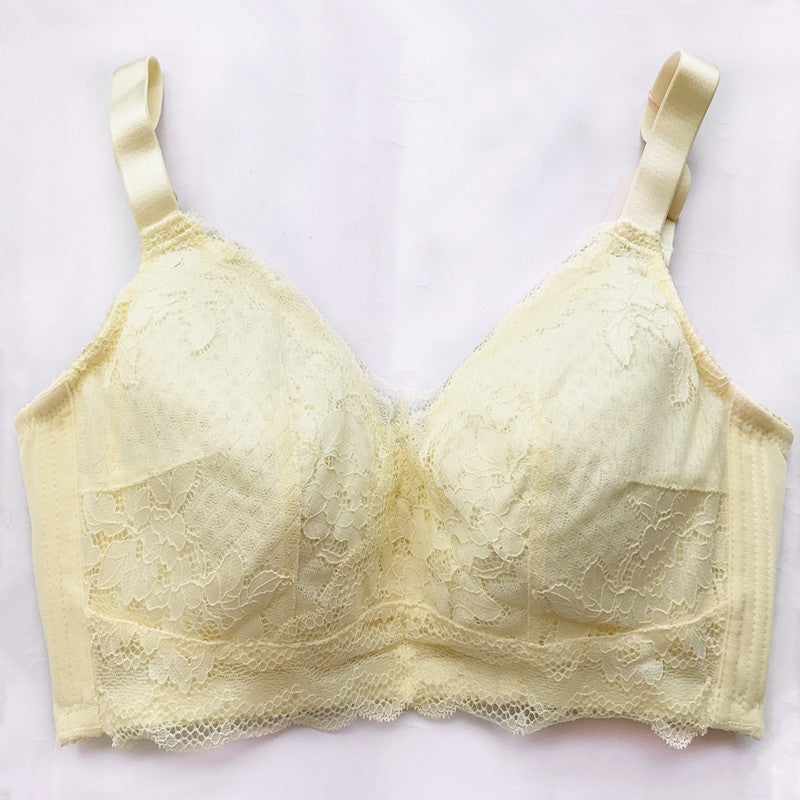 Brand Lace 100% Cotton Lining Thin And Comfortable Wire-Free Bra Push-Up Adjustable Women'S Intimates 2833 - Image 3